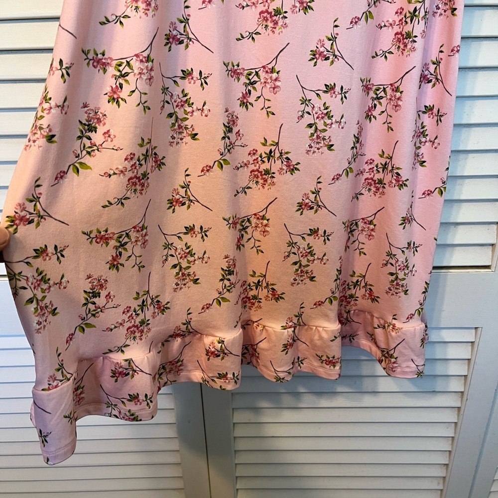 Pink Floral Robe & Nightgown - Picture 6 of 15